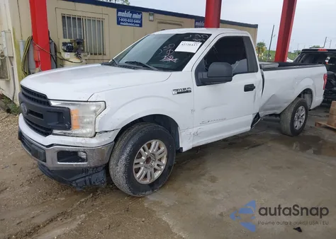 2018 Ford F-150 Xl from USA, damaged, VIN 1FTMF1CB6JKC60606